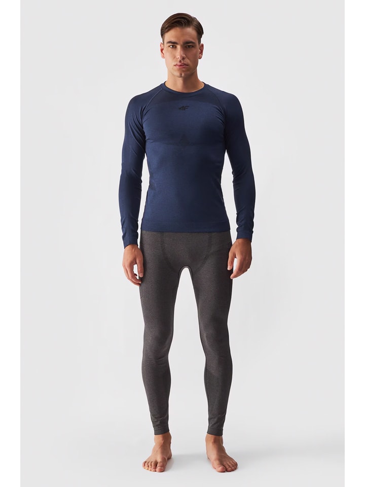 4F Thermounterhemd in Blau günstig kaufen