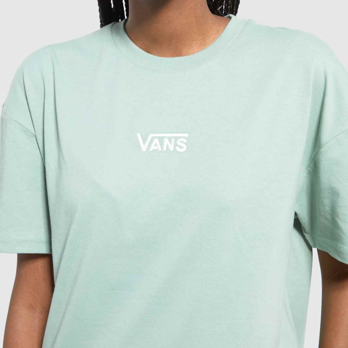 Vans – Flying V – Ljusgrön oversized t-shirt