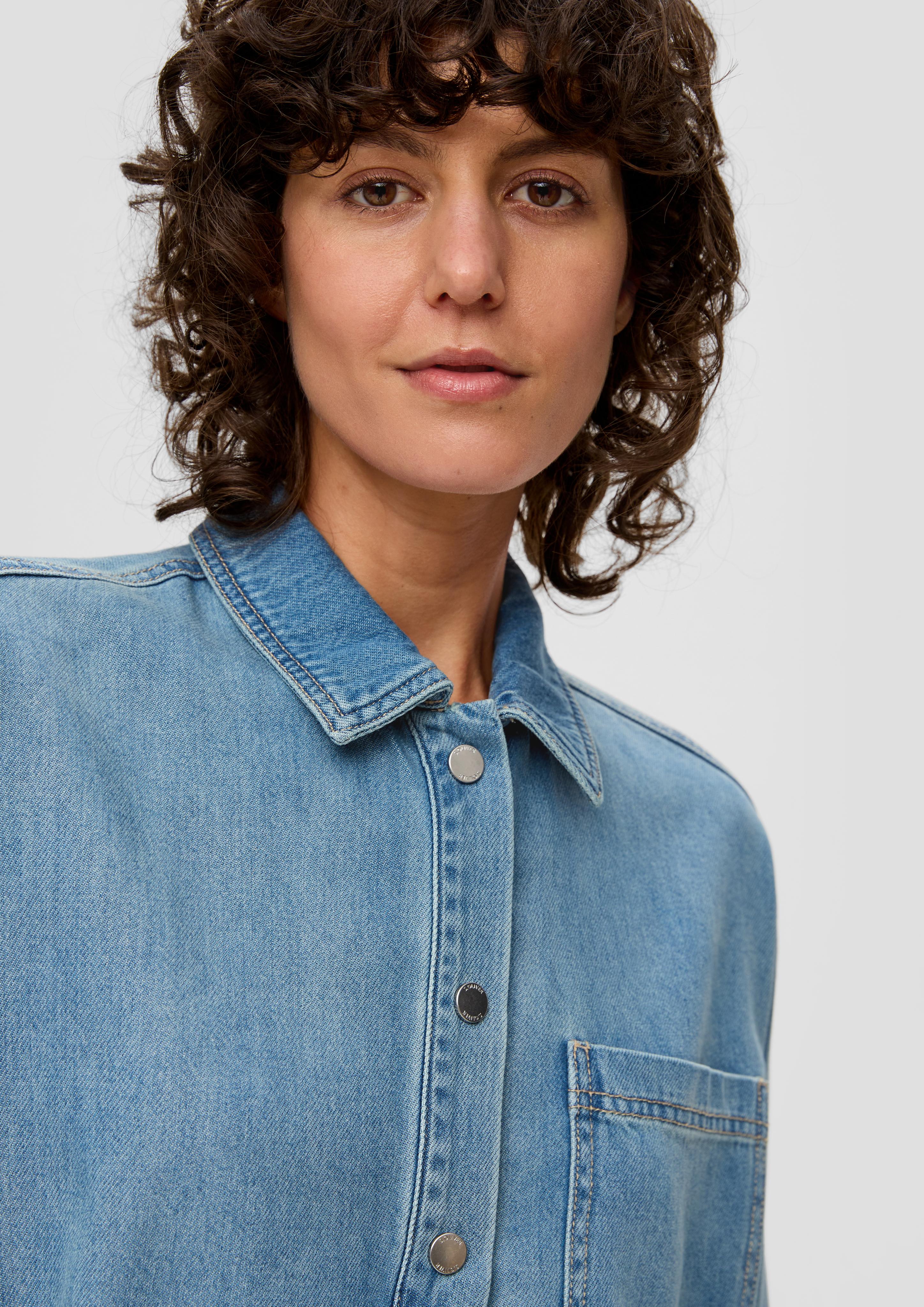 Jeans-Overshirt im Loose Fit  2140995-56Z2