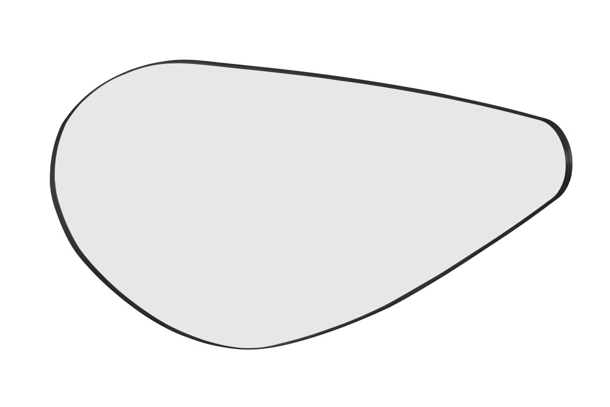 Rahmenspiegel Britta Schwarz 70 x 170 cm