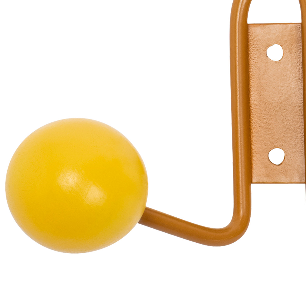2er Kleiderhaken mit Kugeln