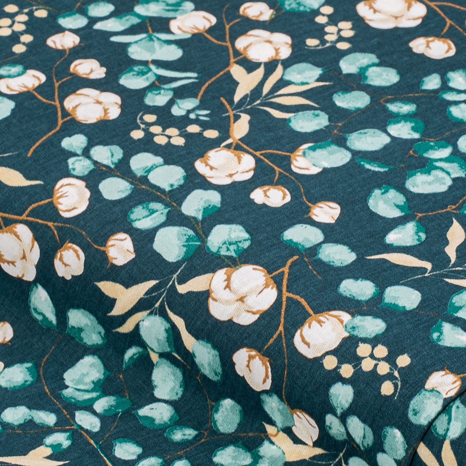 Baumwollstoff Eucalyptus & Cotton 