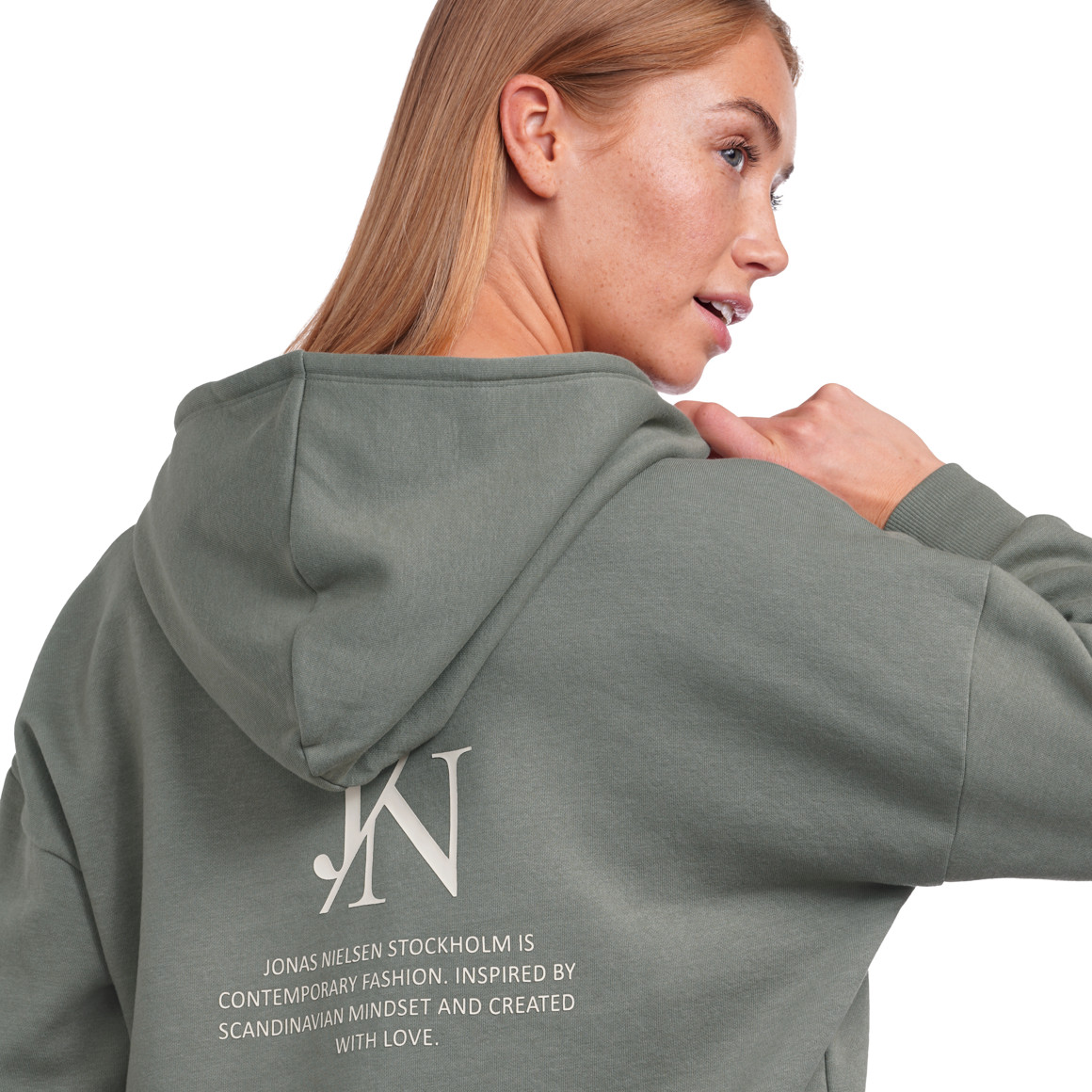 Damen Hoodie mit Backprint