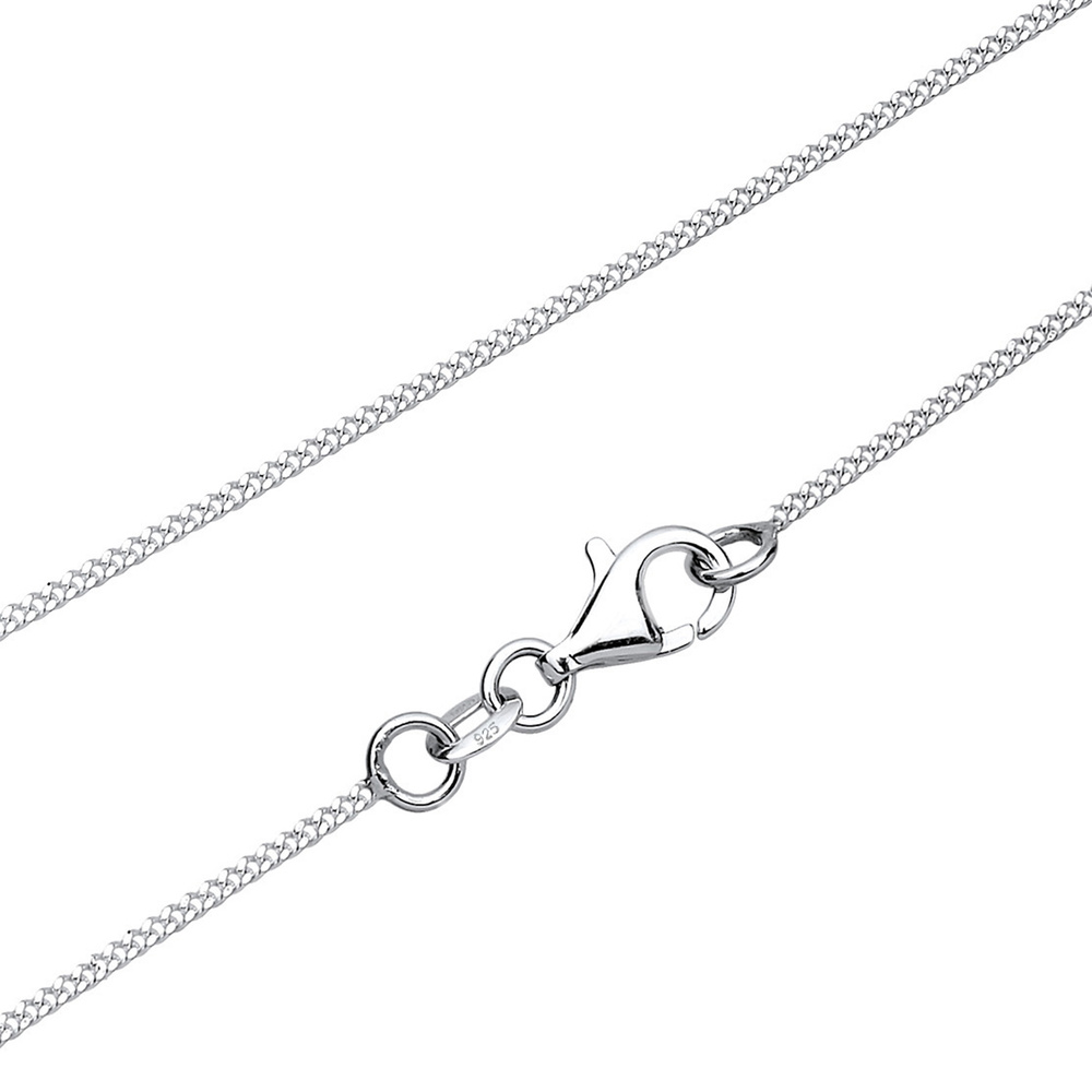 Elli Elli Collier Femme Pièce de Monnaie Gravure Ancre Cristal - (925/1000) Argent collier