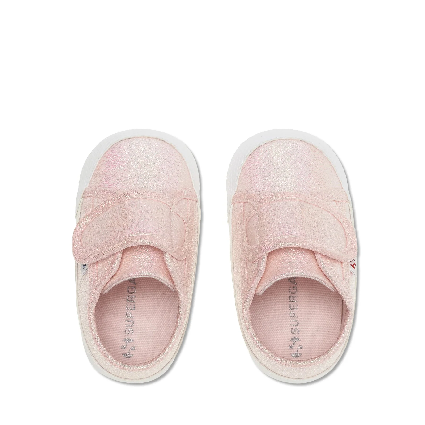 4006 BABY STRAP LAME-PINK ISH IRIDESCENT