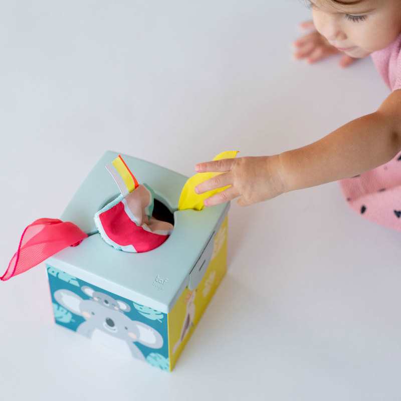 Cube surprises à tissus Taf Toys