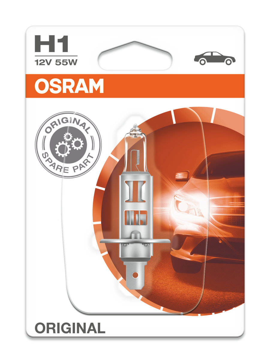 OSRAM H1 Standard Glühlampe, 1 Stück - ATU