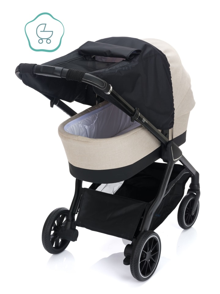 fillikid Fillikid Sonnenschutz Deluxe für Buggy und Sportwagen Exclusiv in Schwarz günstig kaufen onesize