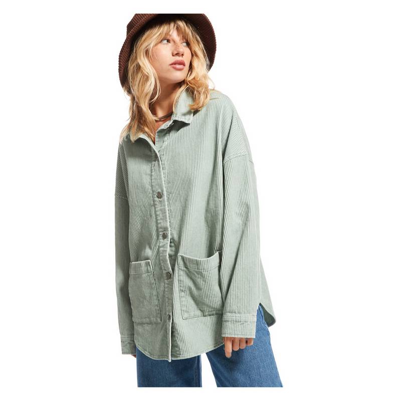 Roxy Kick Back Langarmhemd Damen