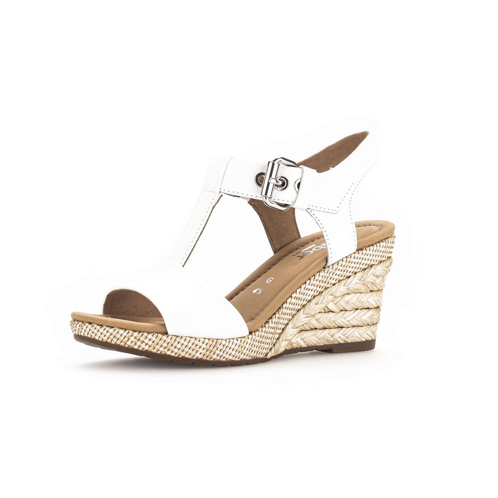 Gabor comfort Keilsandalette weiß