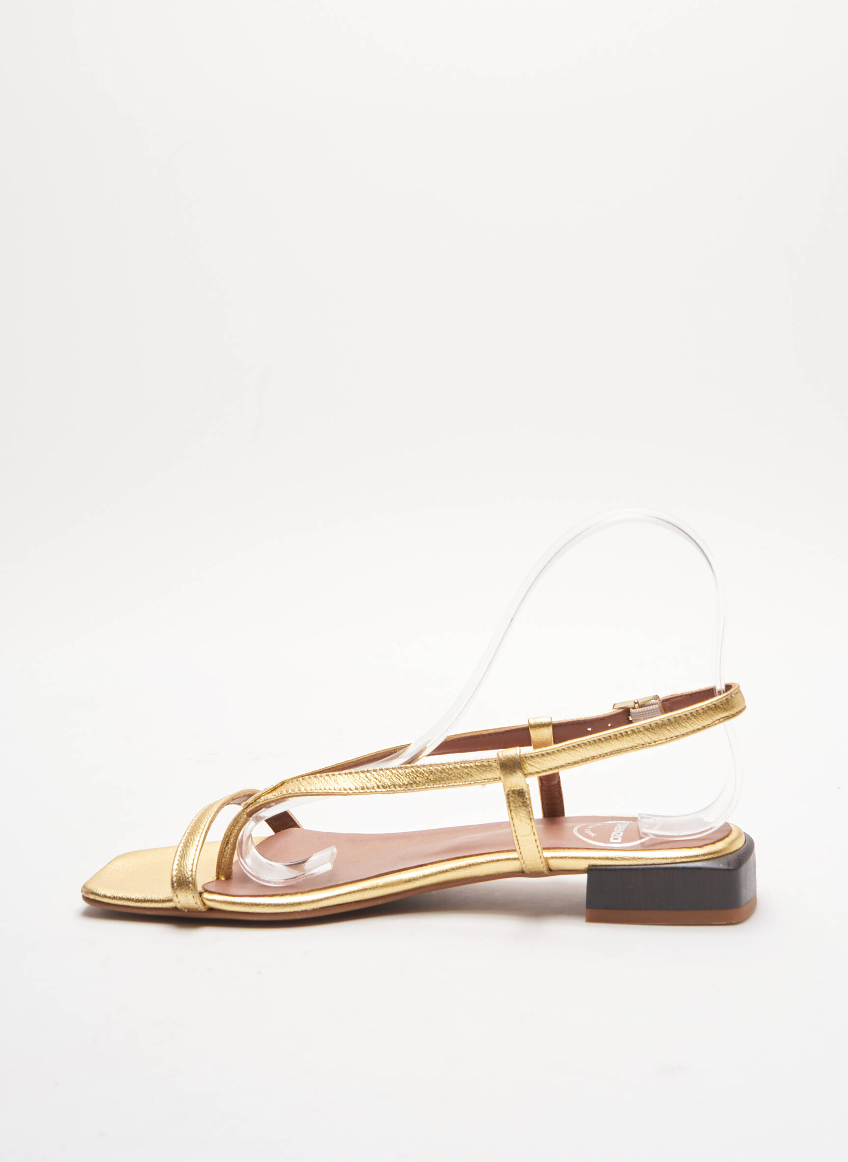 Sarenza Sandales Nu Pieds Femme couleur jaune