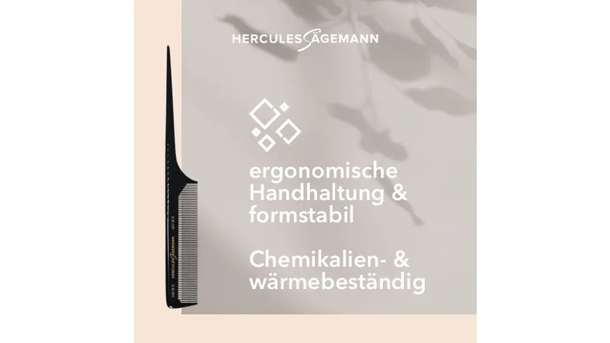 HERCULES Sägemann Stielkamm Naturkautschuk