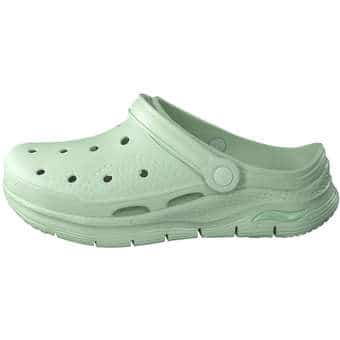 Skechers Arch Fit It s a Fit Clogs in grün