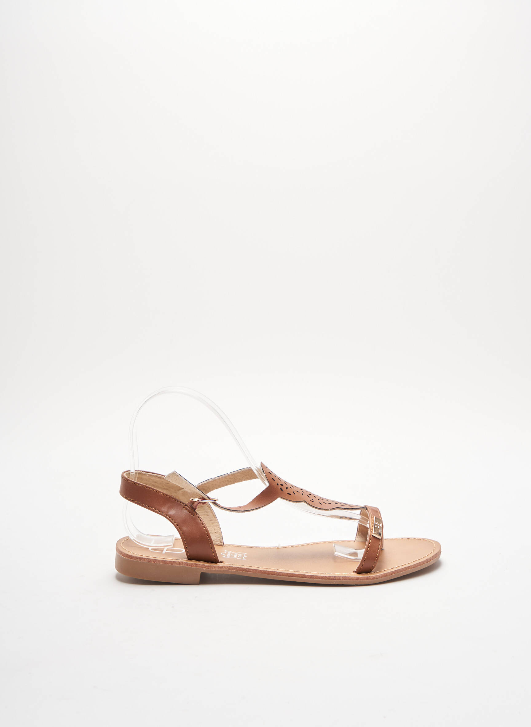 Les P Tites Bombes Sandales Nu Pieds Femme couleur marron