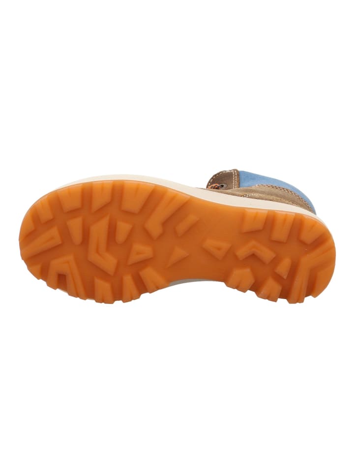 superfit Stiefelette in Braun/Blau günstig kaufen