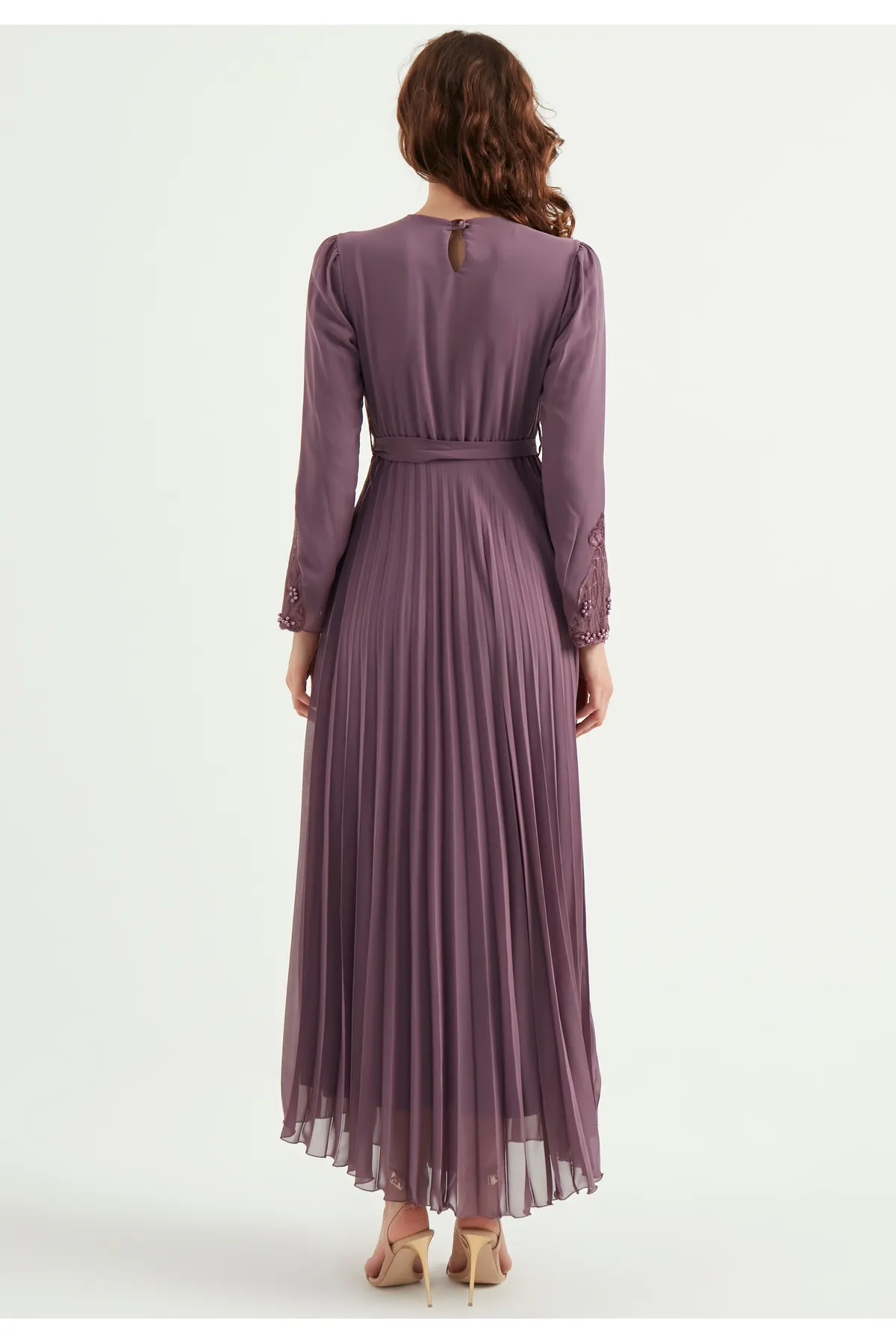 Herita  Chiffon-Maxikleid