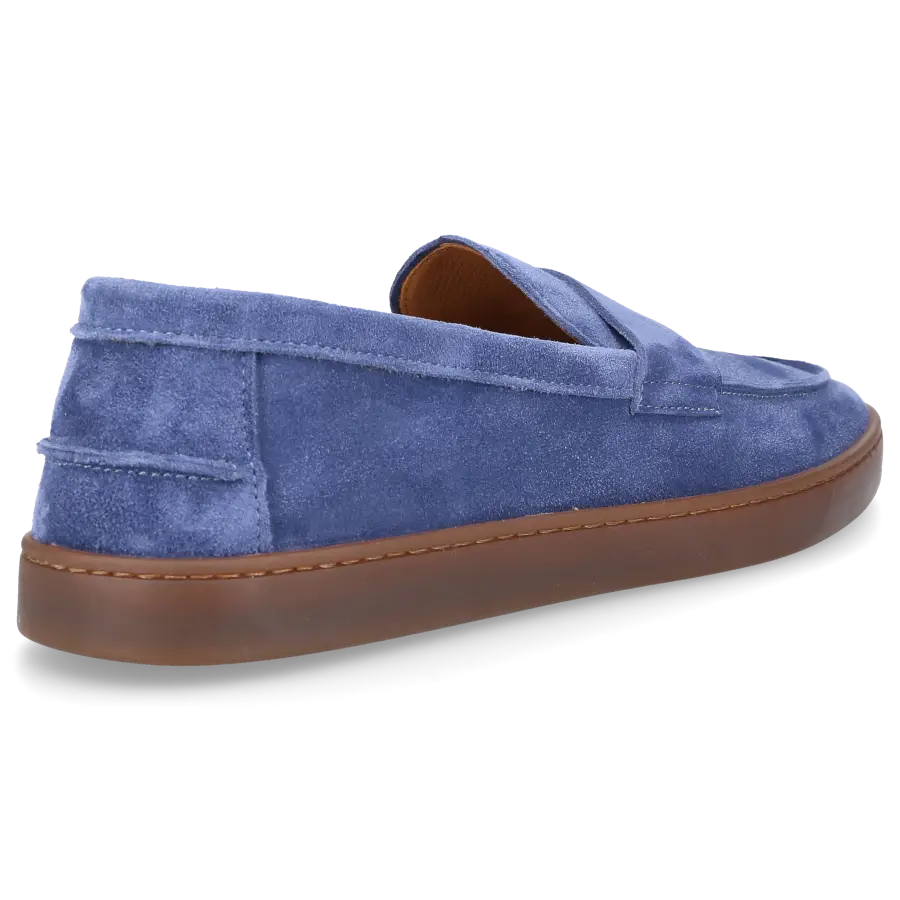 Henderson - Loafer SIFNOS Veloursleder - blau