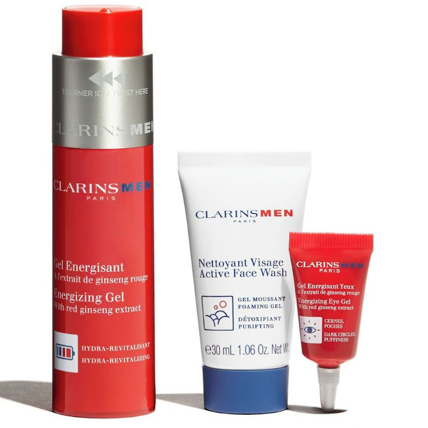 Clarins Clarins Men Gel Energisant 50ml + 2 Produits