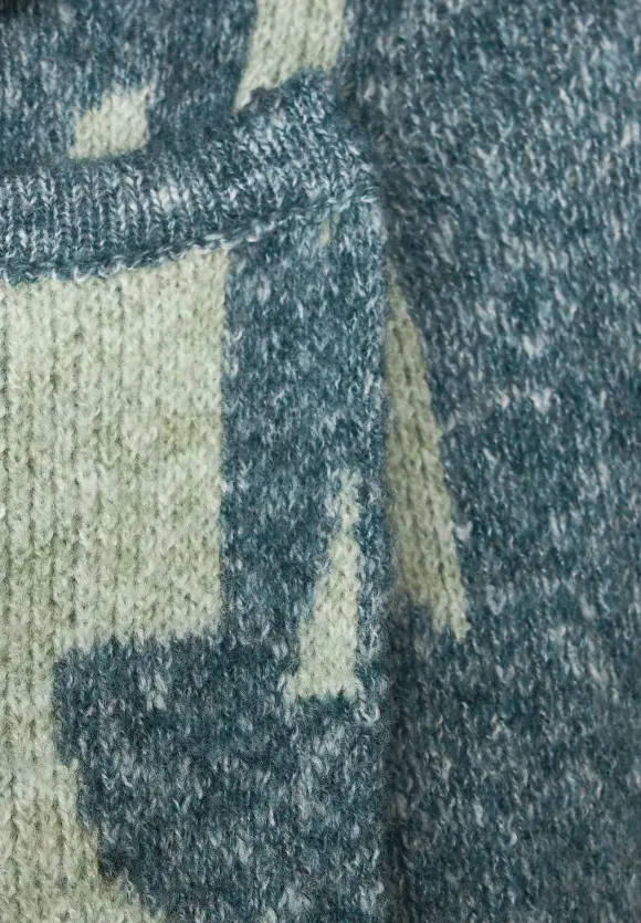 CECIL Jacquard Cardigan