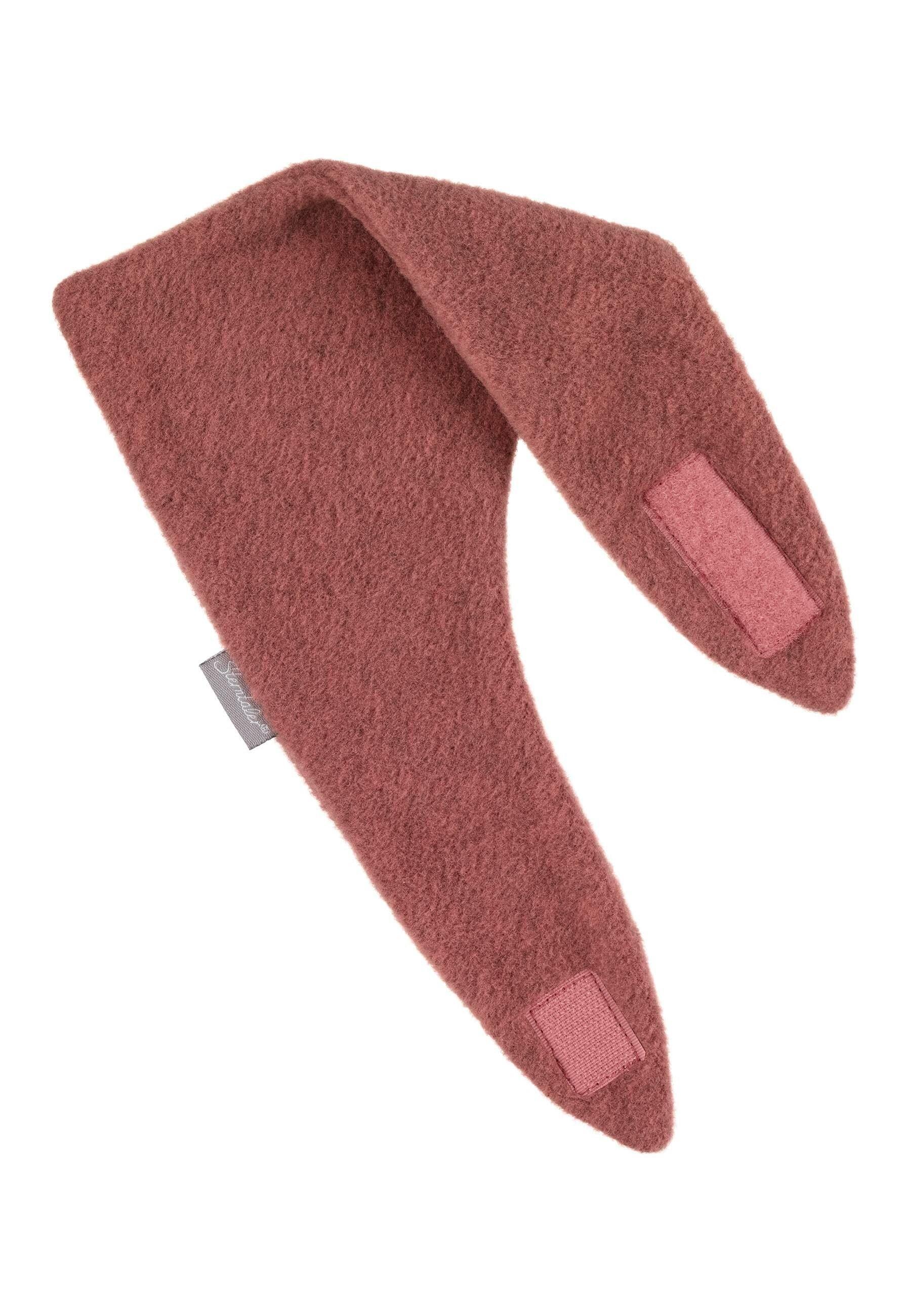 Dreieckstuch aus Microfleece mit Klettverschluss