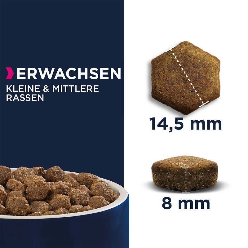EUKANUBA Hundetrockenfutter EUKANUBA Adult Small & Medium Breed Lamm & Reis 2,5 kg