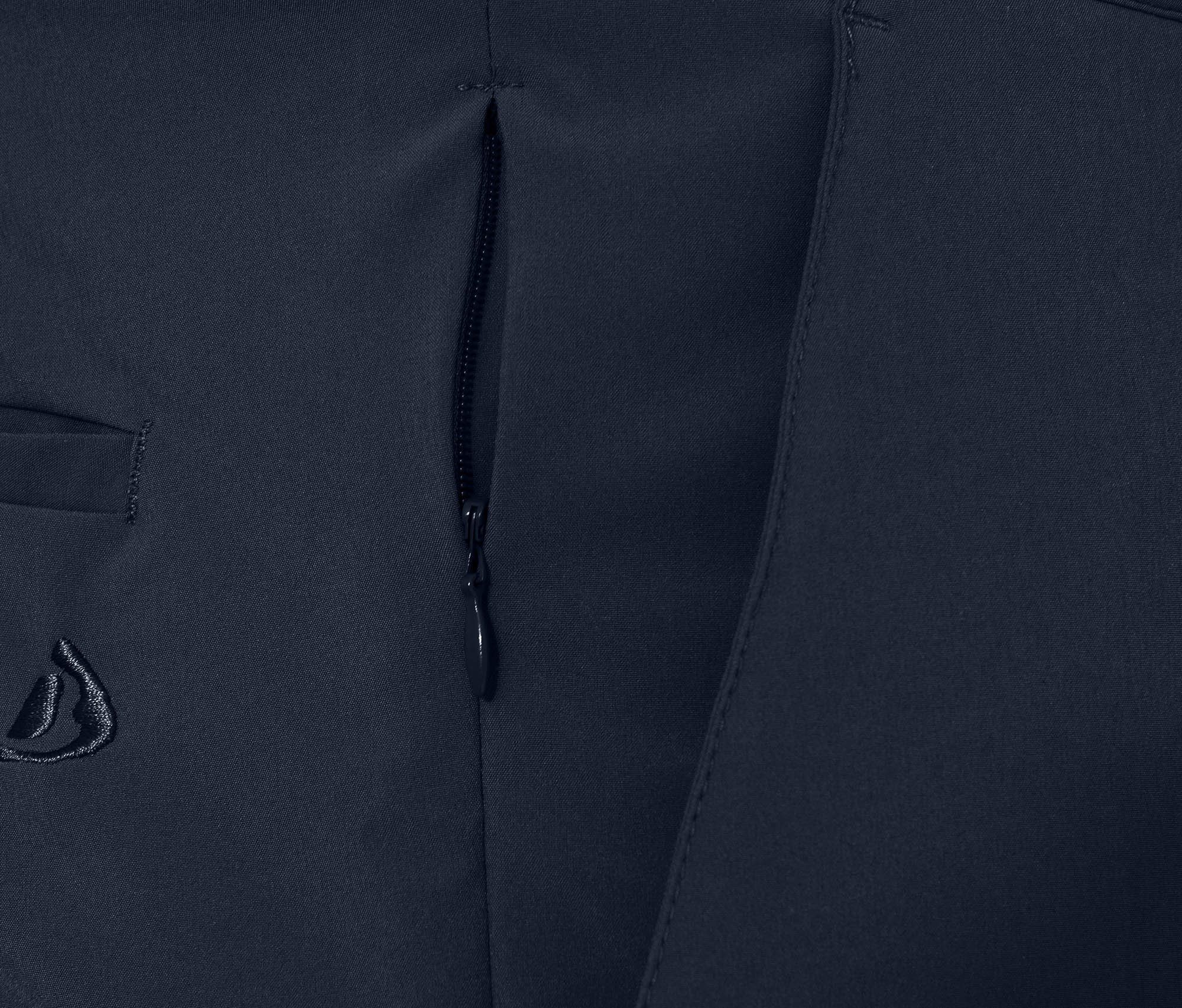 Bergson Outdoorhose SORTLAND Herren Wanderhose, recycelt, universell nutzbar, super bequem, Normalgrößen, navy blau