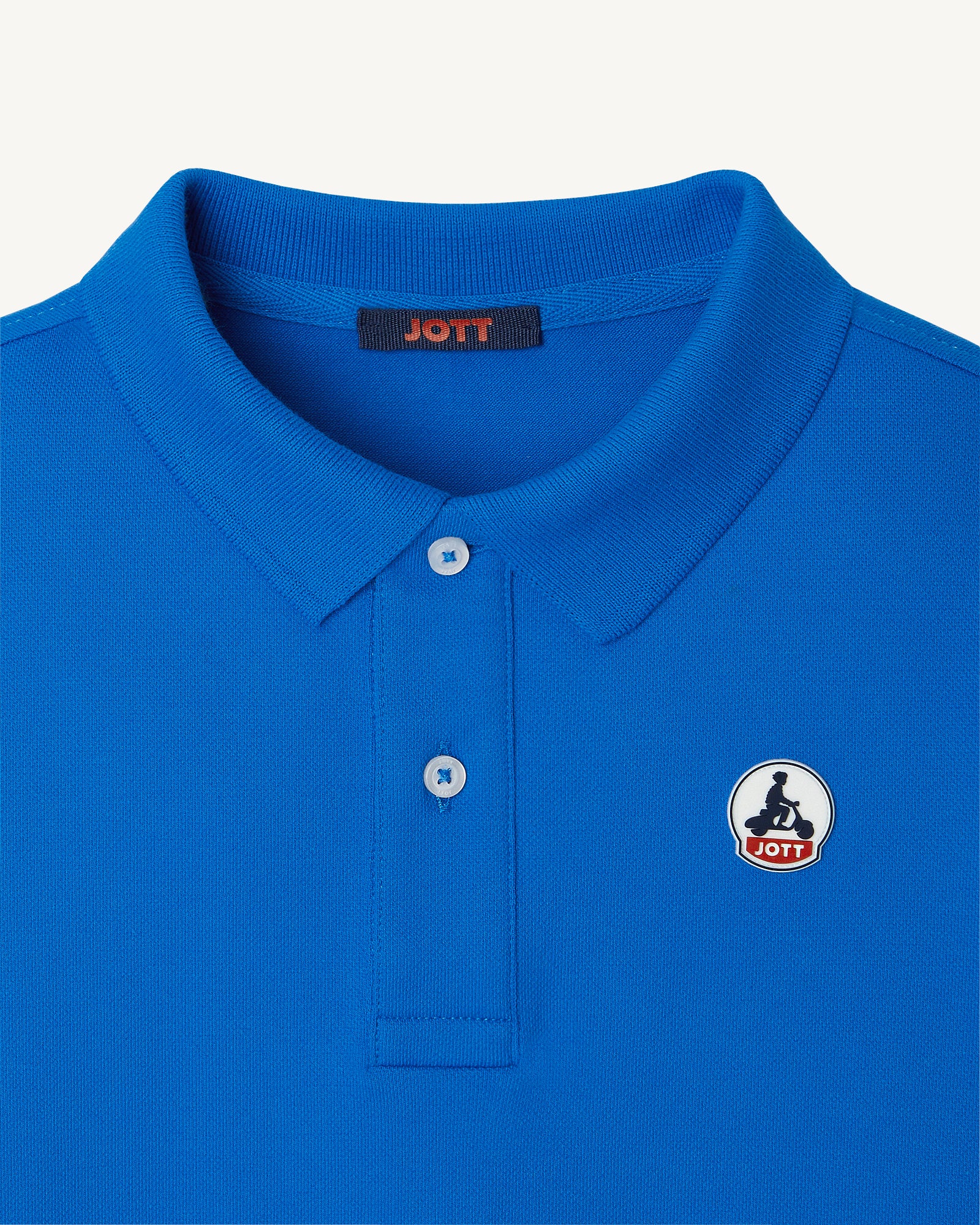 Polo enfant en coton biologique Azur Salvador