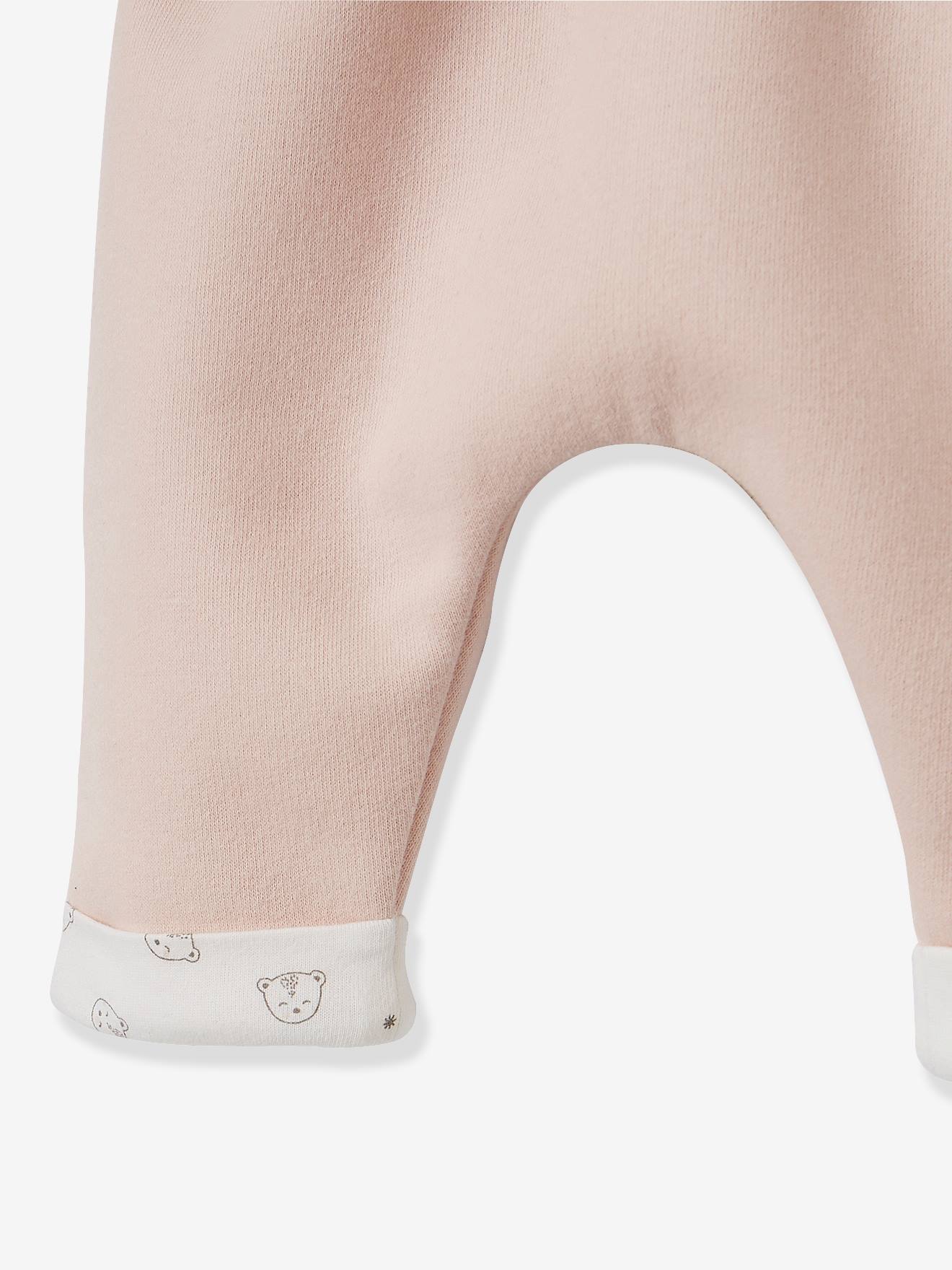 Ensemble bébé naissance sweat frimousse + pantalon personnalisable encre