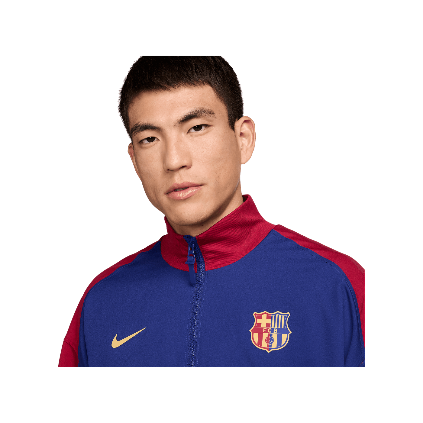 Nike FC Barcelona Anthem Jacke Blau F455