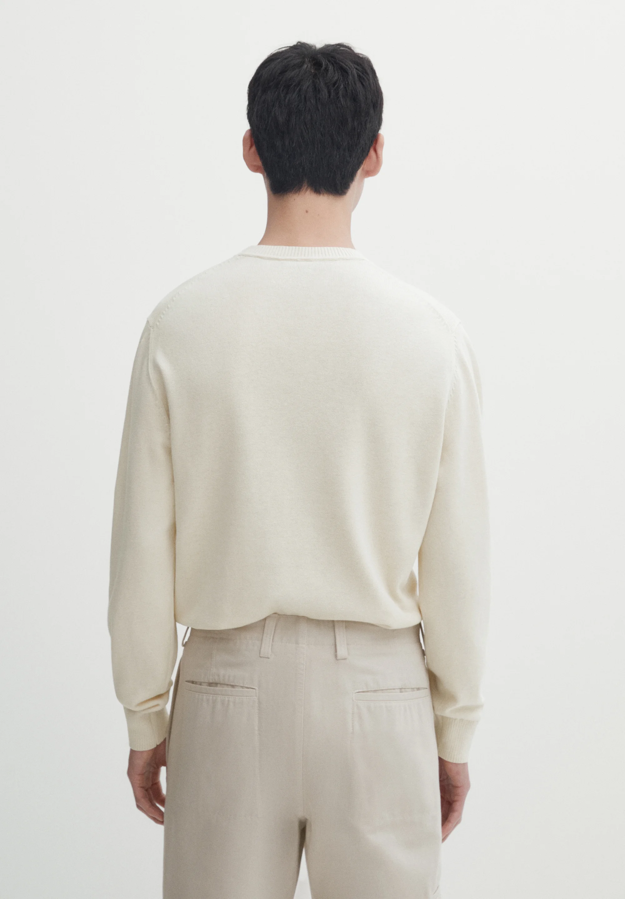Massimo Dutti CON CUELLO REDONDO - Suéter