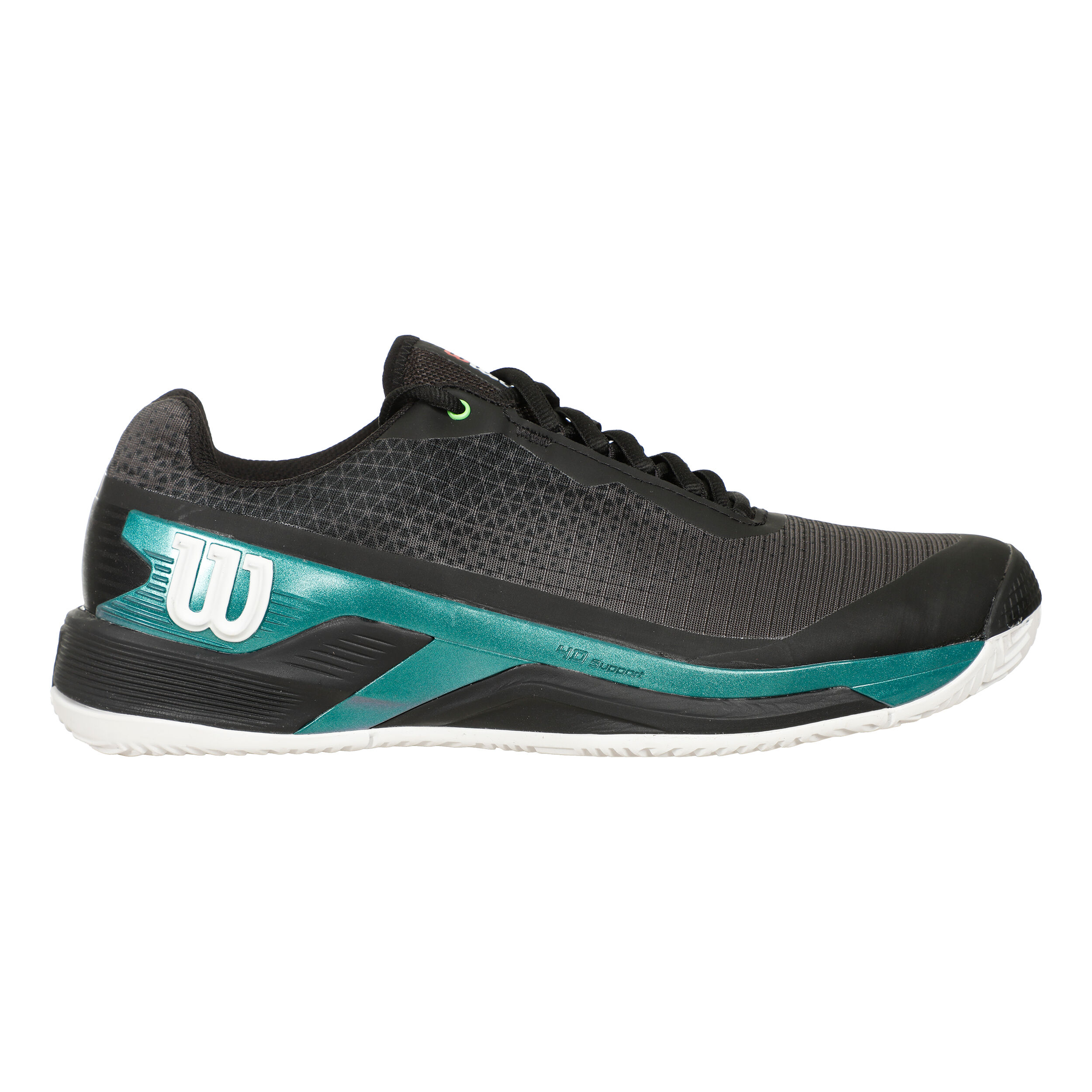 Rush Pro 4.0 Sandplatzschuh Herren - Schwarz