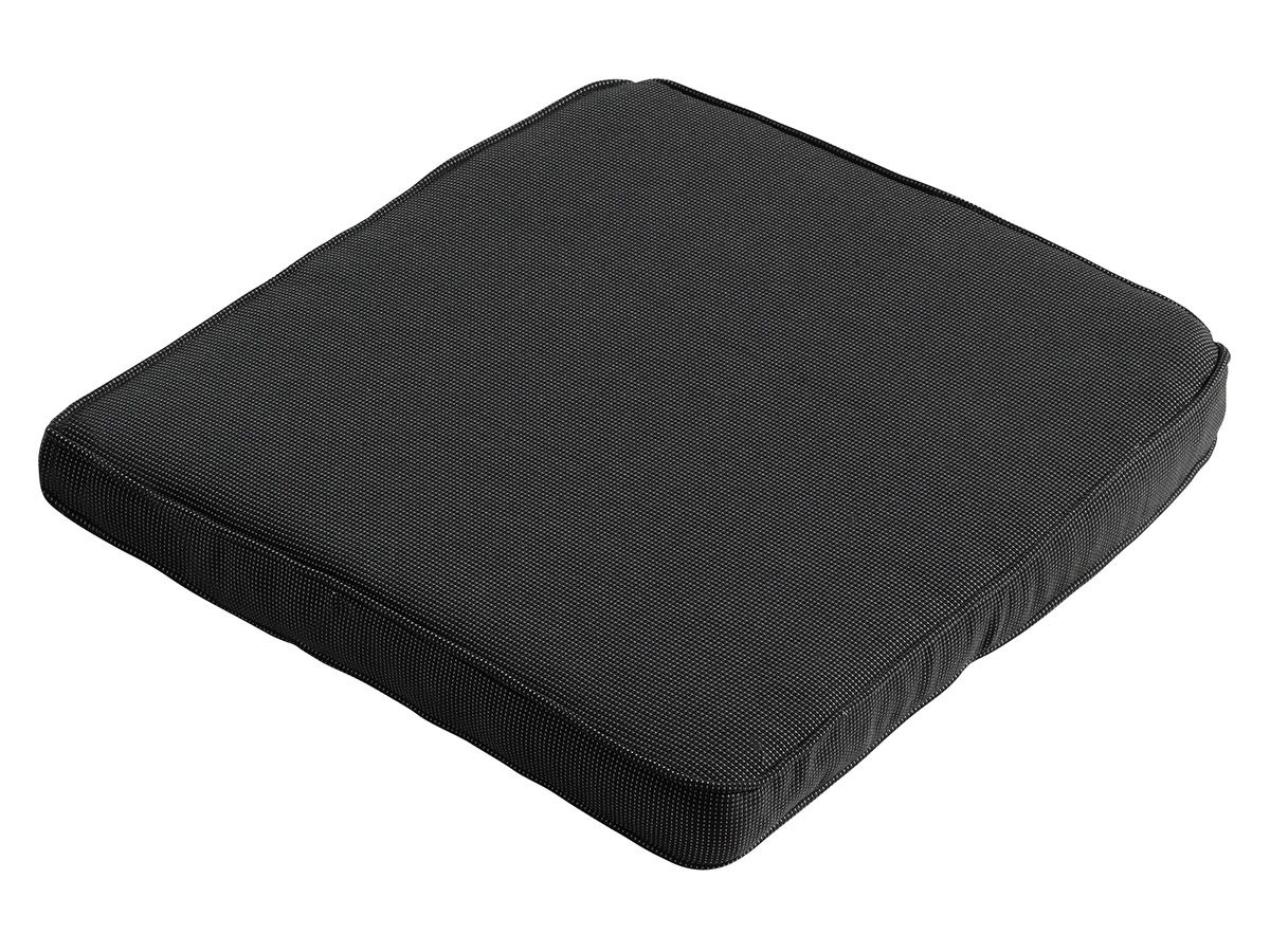 Madison Rib black Rattan Sitzkissen