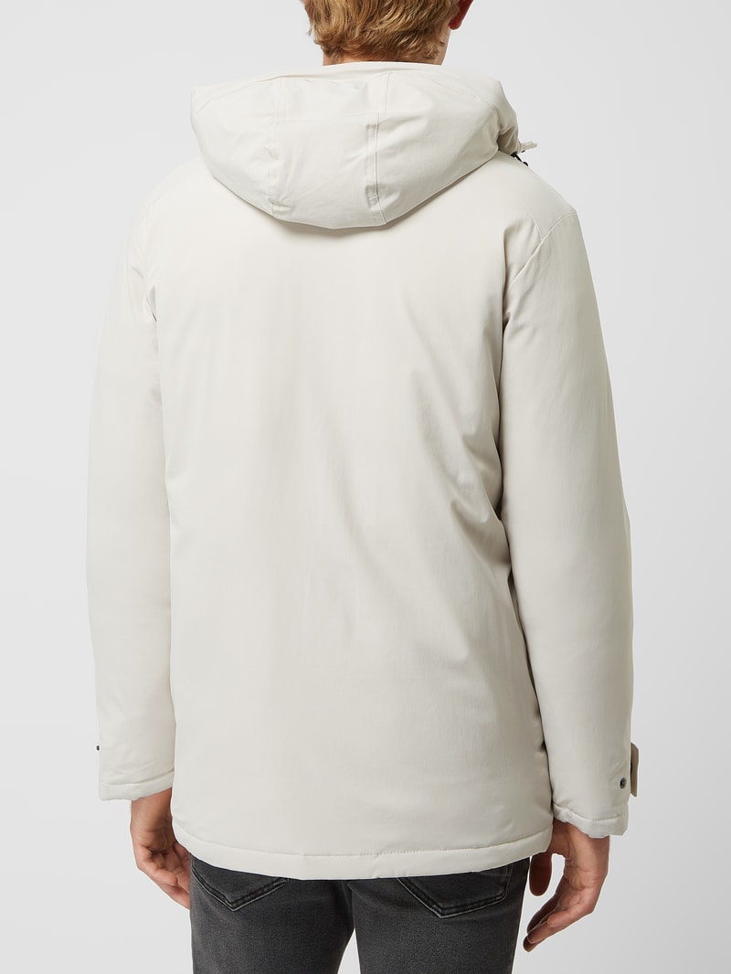 Parka mit Wattierung Modell 'Etiko' in offwhite