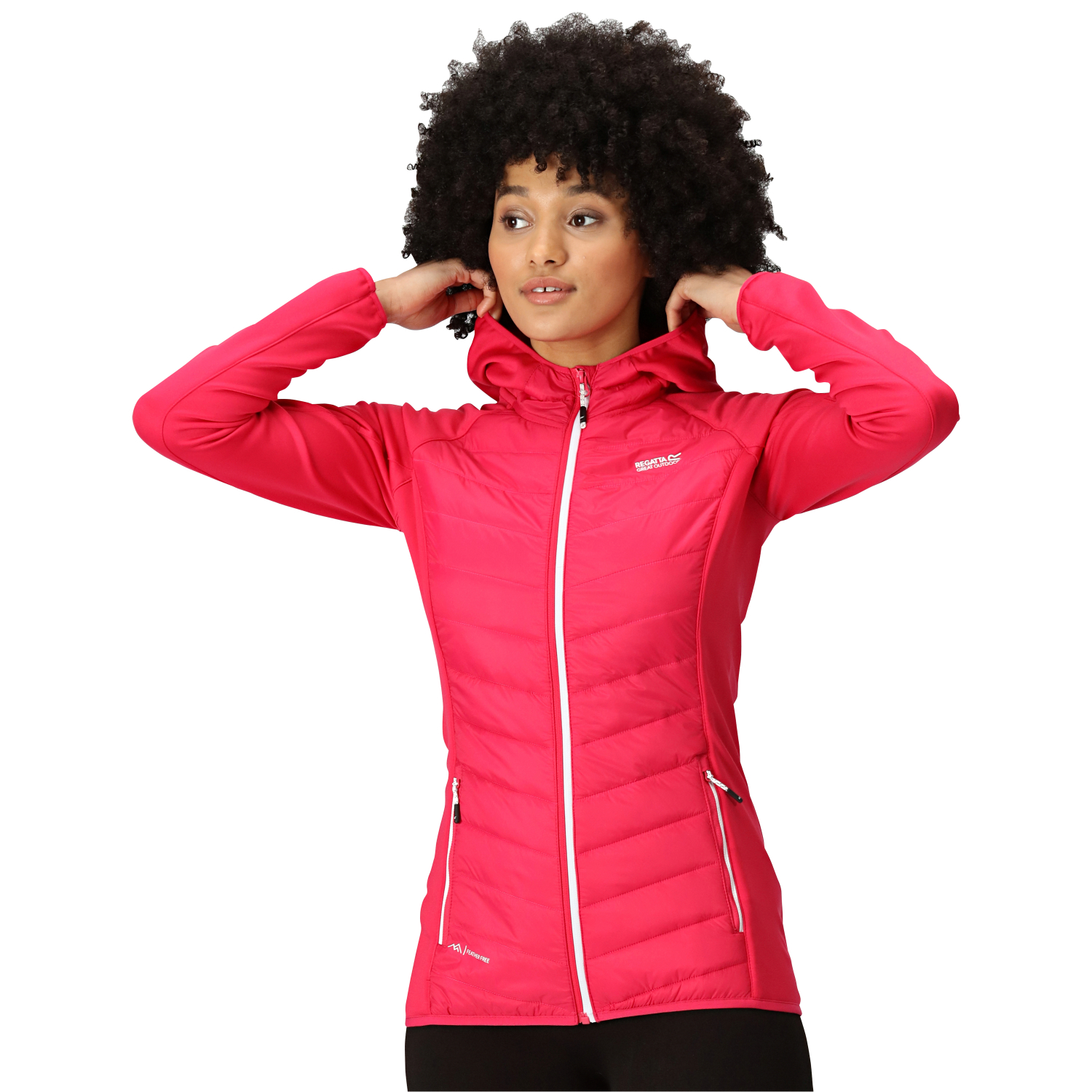 Regatta Damen Jacke Andreson VIII Hybrid (pink)
