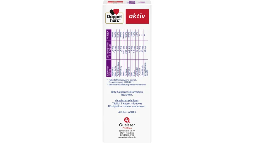 Doppelherz Haar Intensiv + Biotin 100 Kapseln