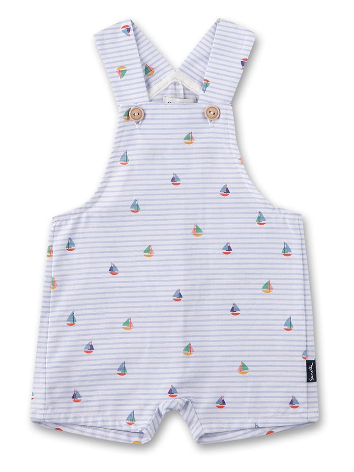 Sanetta Kidswear Latzhose in Hellblau/ Bunt günstig kaufen