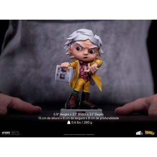 Zurück in die Zukunft II Mini Co. PVC Figur Doc Brown 15 cm