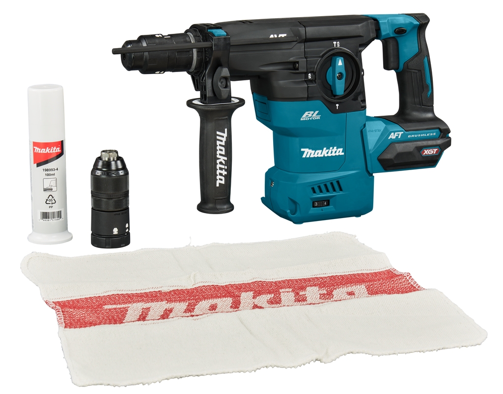 Makita HR009GZ Kombinationshammer SDS-Plus 40V Max ekskl. batterier og oplader
