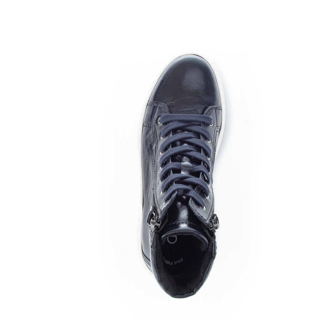 Gabor fashion Schnürstiefelette blau