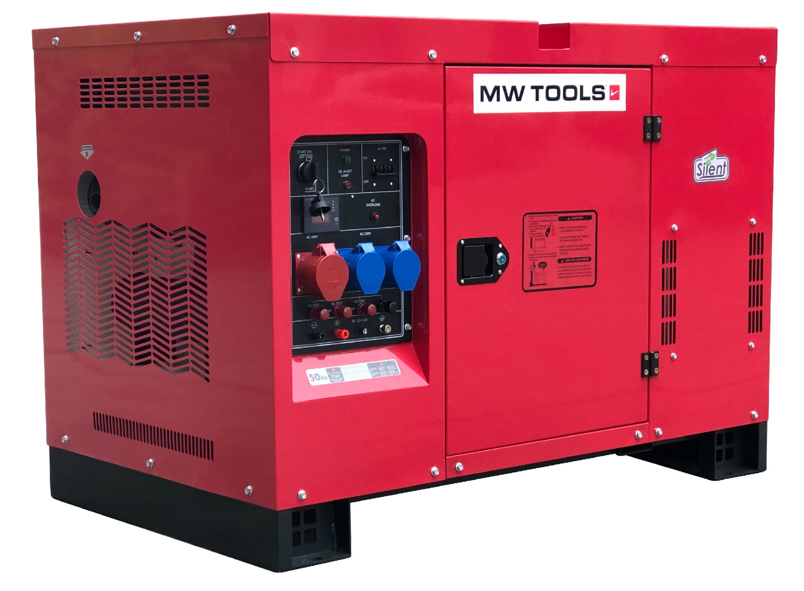 Metal Works 724562243 DG150EP Dieselgenerator 1x230V 12,0KW / 3x400V 15,0KW med tilslutning til ekstern brændstoftank