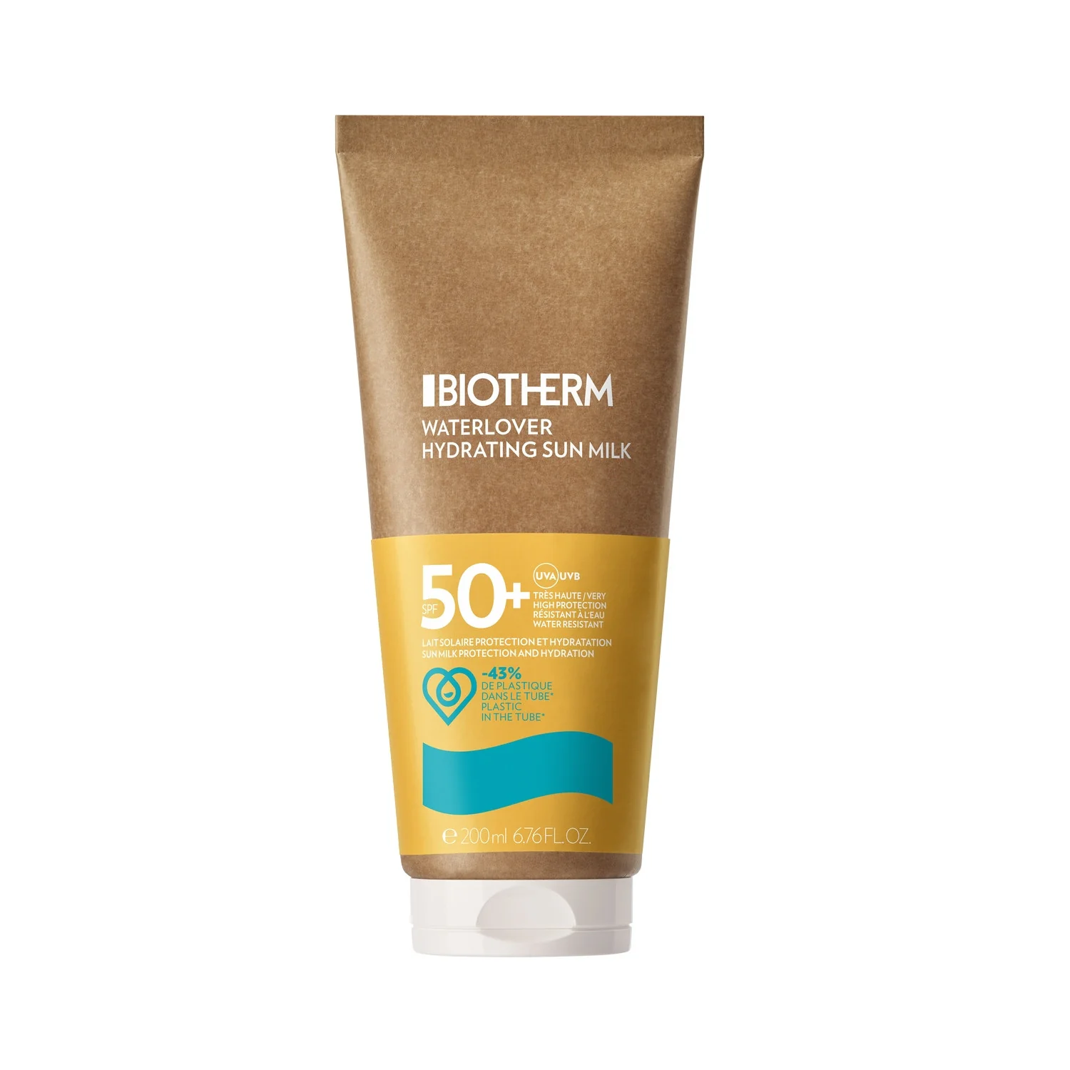 Waterlover Hydratačné opaľovacie mlieko SPF50+ - Telové opaľovacie mlieko s vysokou ochranou.
