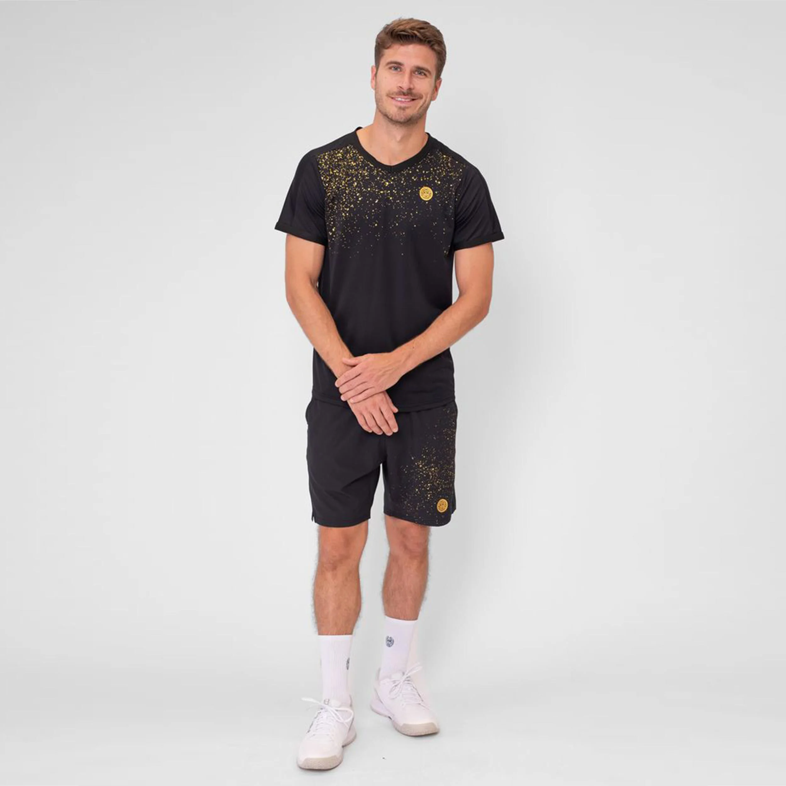 Paris 2024 T-Shirt Herren - Schwarz, Gold