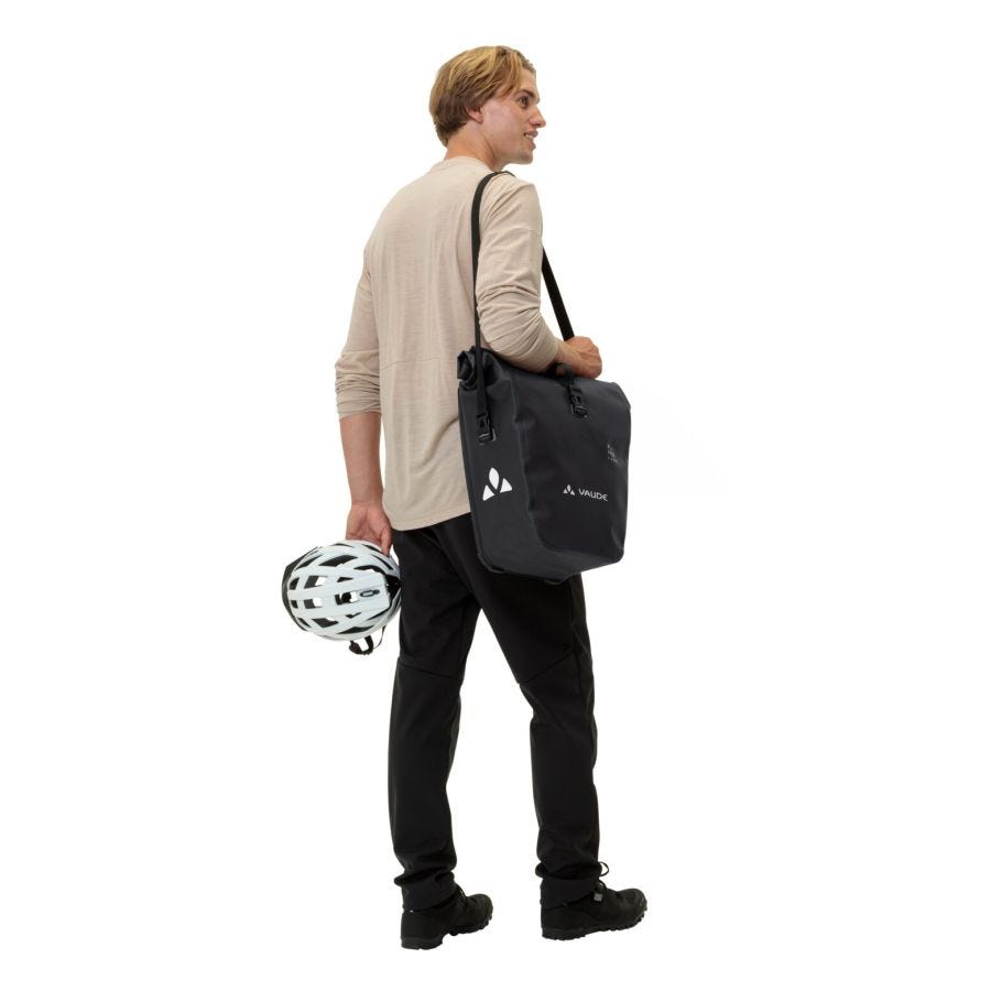 Aqua Back Single Fahrradtasche, recyceltes Hauptmaterial