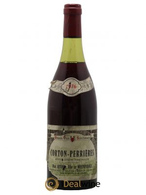 Corton Grand Cru Perrières Quenot Fils Et Meuneveaux 1976 - Lot de 1 Bouteille