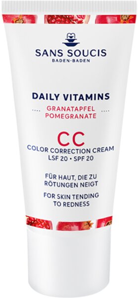 Sans Soucis Daily Vitamins Granatapfel für gerötete Haut CC Cream