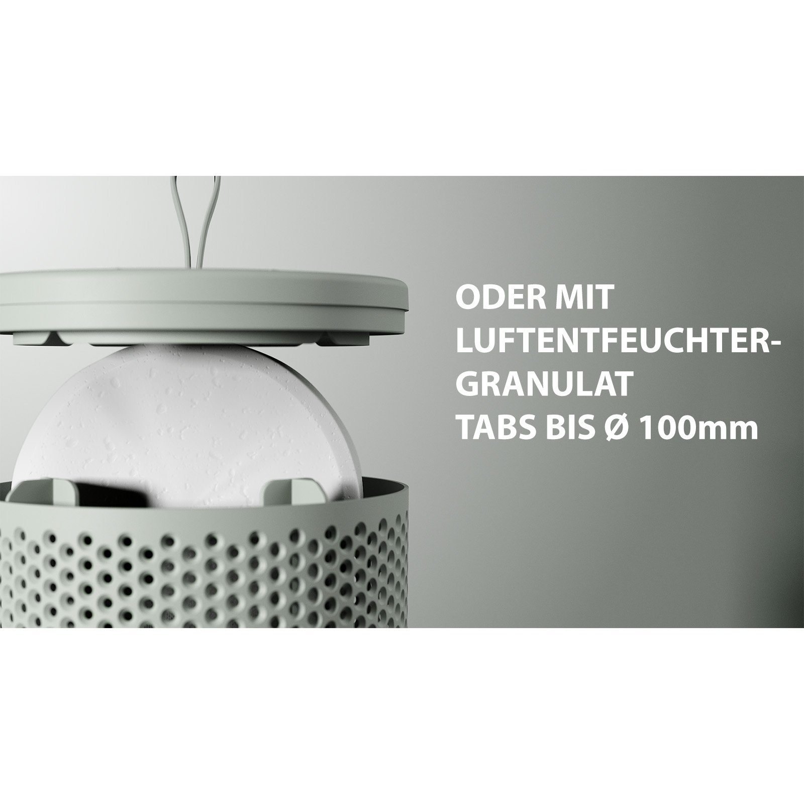 BlueCraft Luftentfeuchter-Nachfüllpack Absodry duo Family Schlafzimmer Wohnung Nachfüller, Inkl. 0,6 kg Granulat Vliesbeutel, gegen Schimmel, Entfeuchter Granulat Box Raumenfeuchter