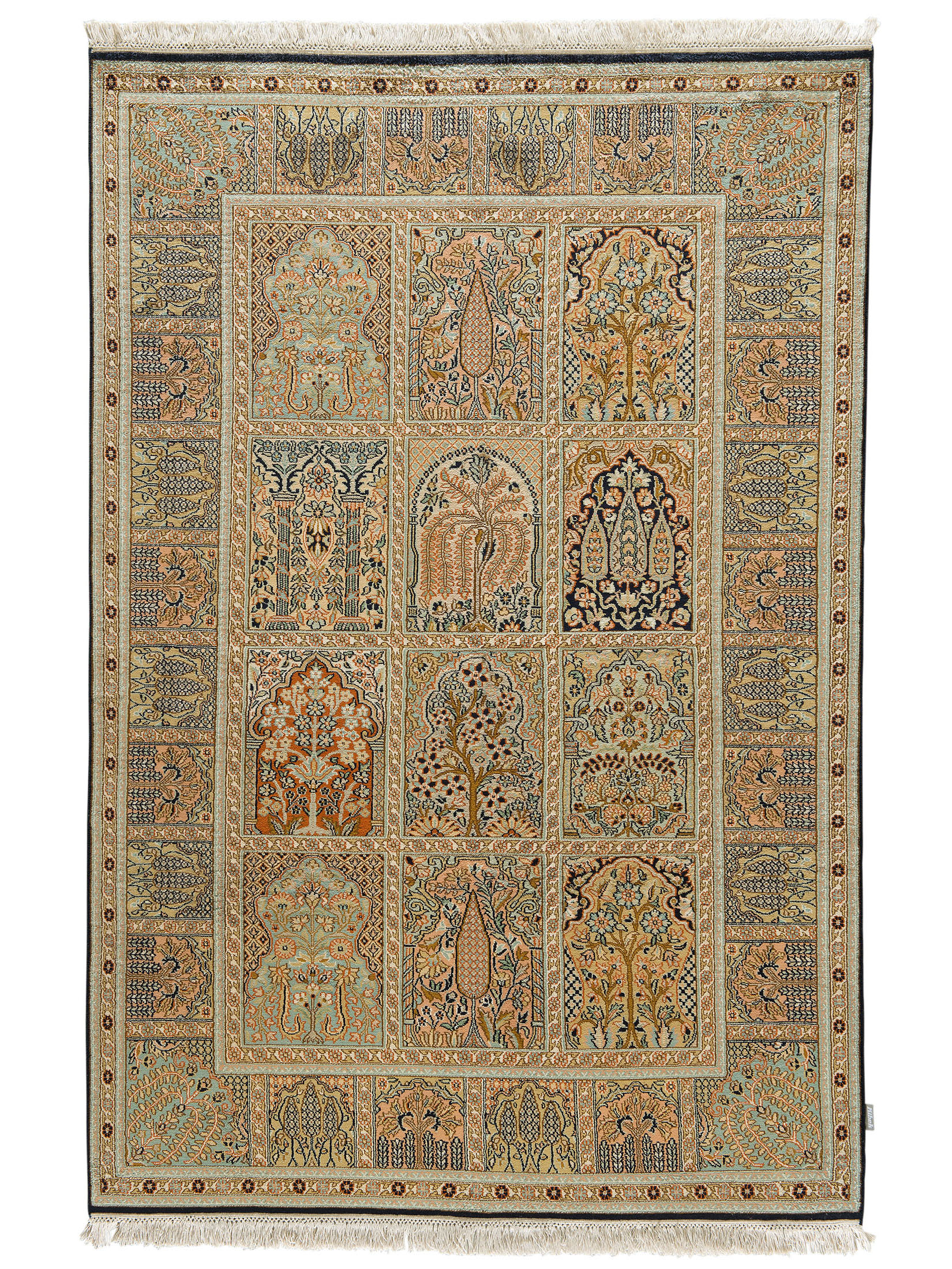 Kaschmir Seide 18/18 ca. 123 x 183 cm, Unikat / Einzelstück