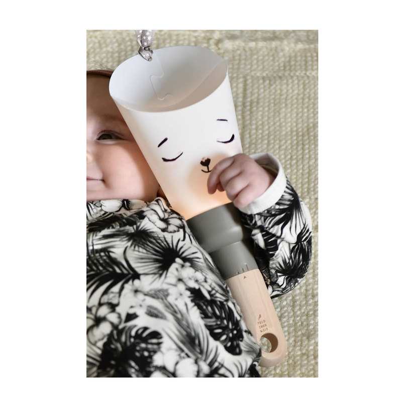Coffret 5 en 1 Lampe Nomade pipouette fait dodo taupe Polochon and cie