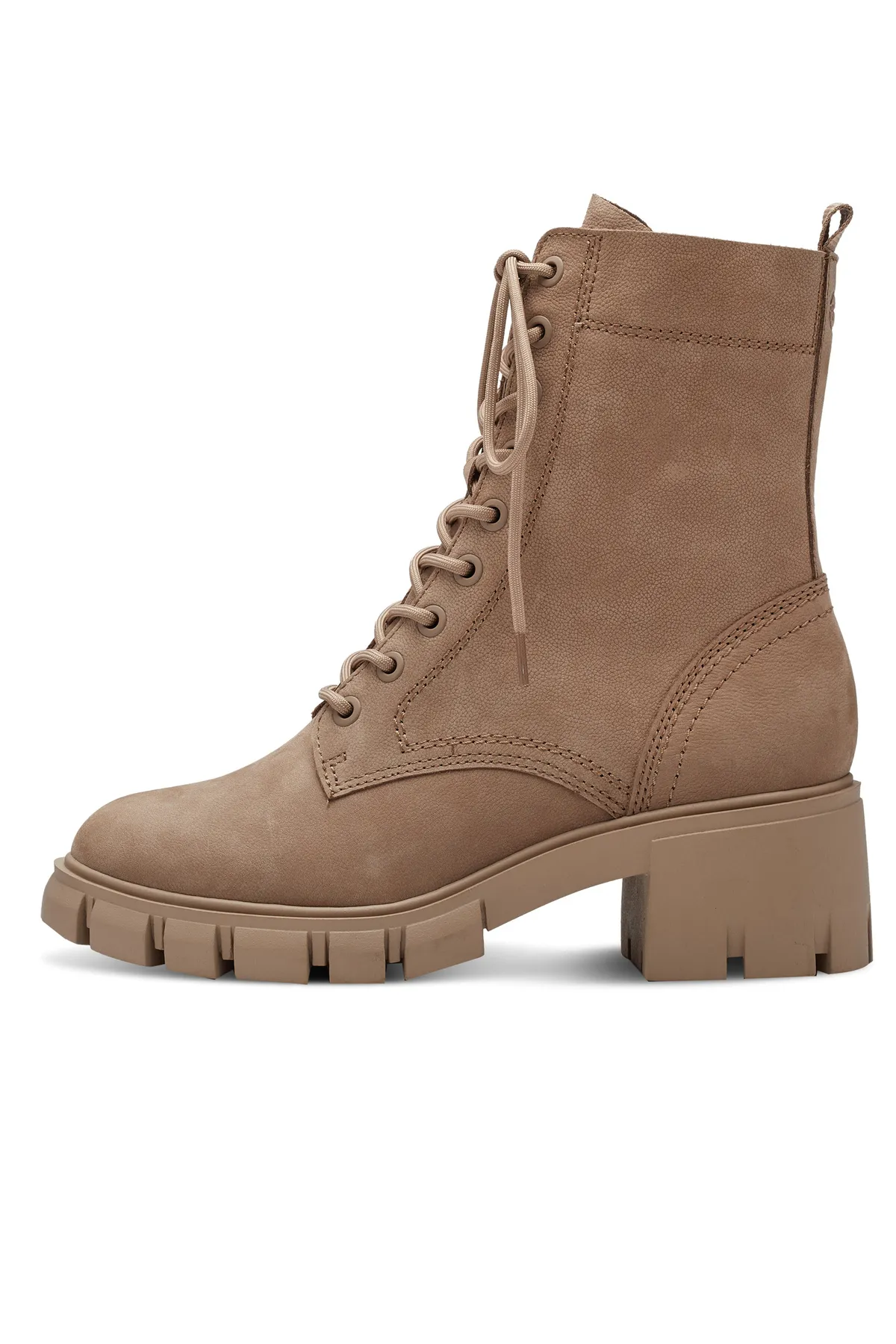 Tamaris  Stiefelette - Braun - Blockabsatz