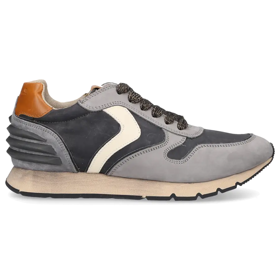 VOILE BLANCHE - Sneaker low LIAM POWER Gefüttert - grau